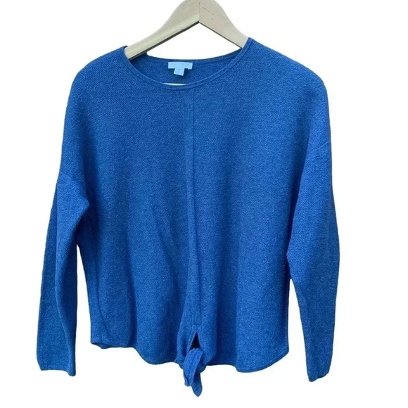 J. Jill women's size small oversized blue sweater - Picture 1 of 3